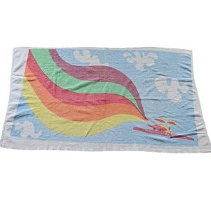Vintage Dundee Rainbow Beach Towel